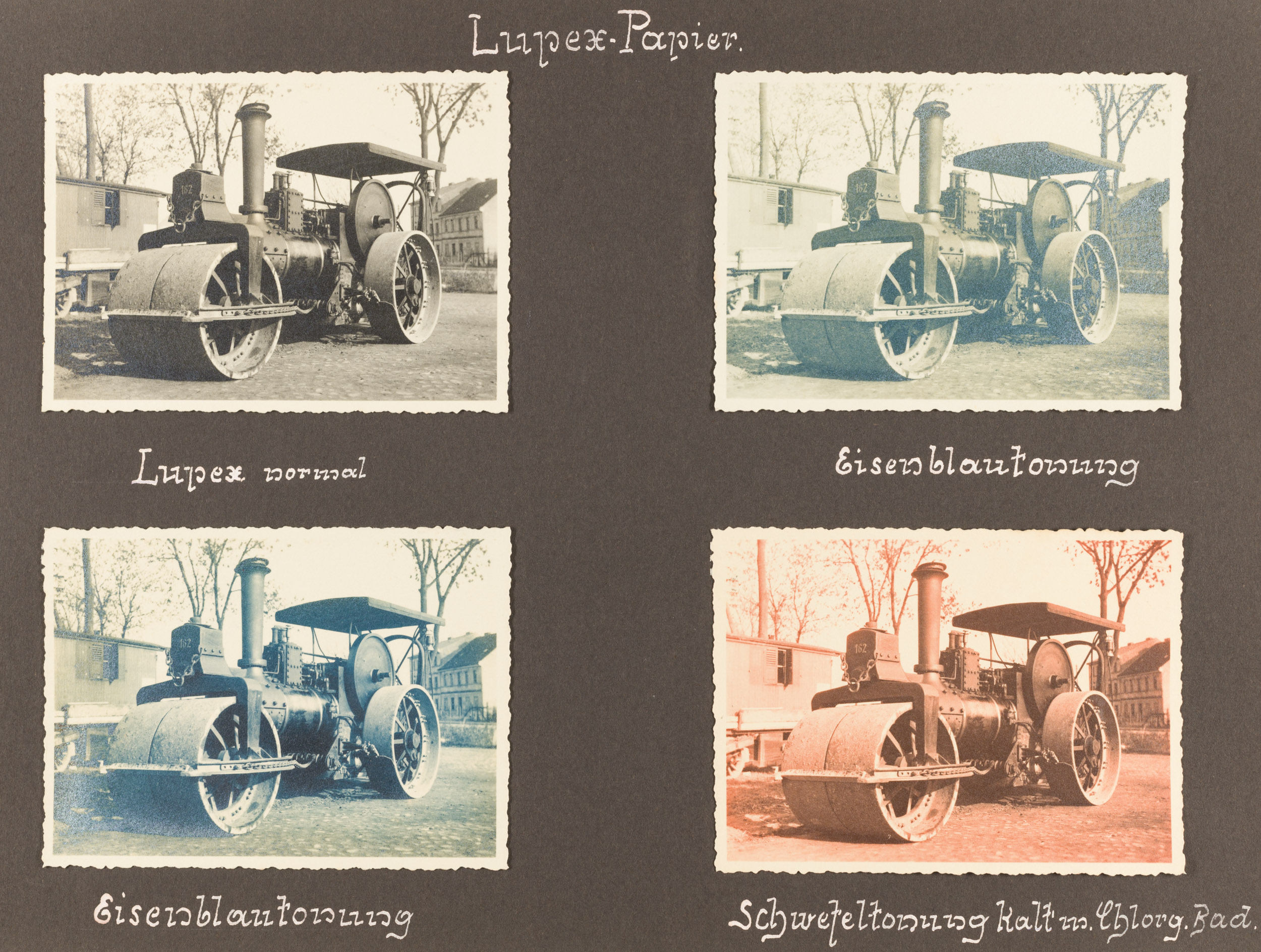 Technische Musterbilder Agfa Fotoschule, Berlin, 1931