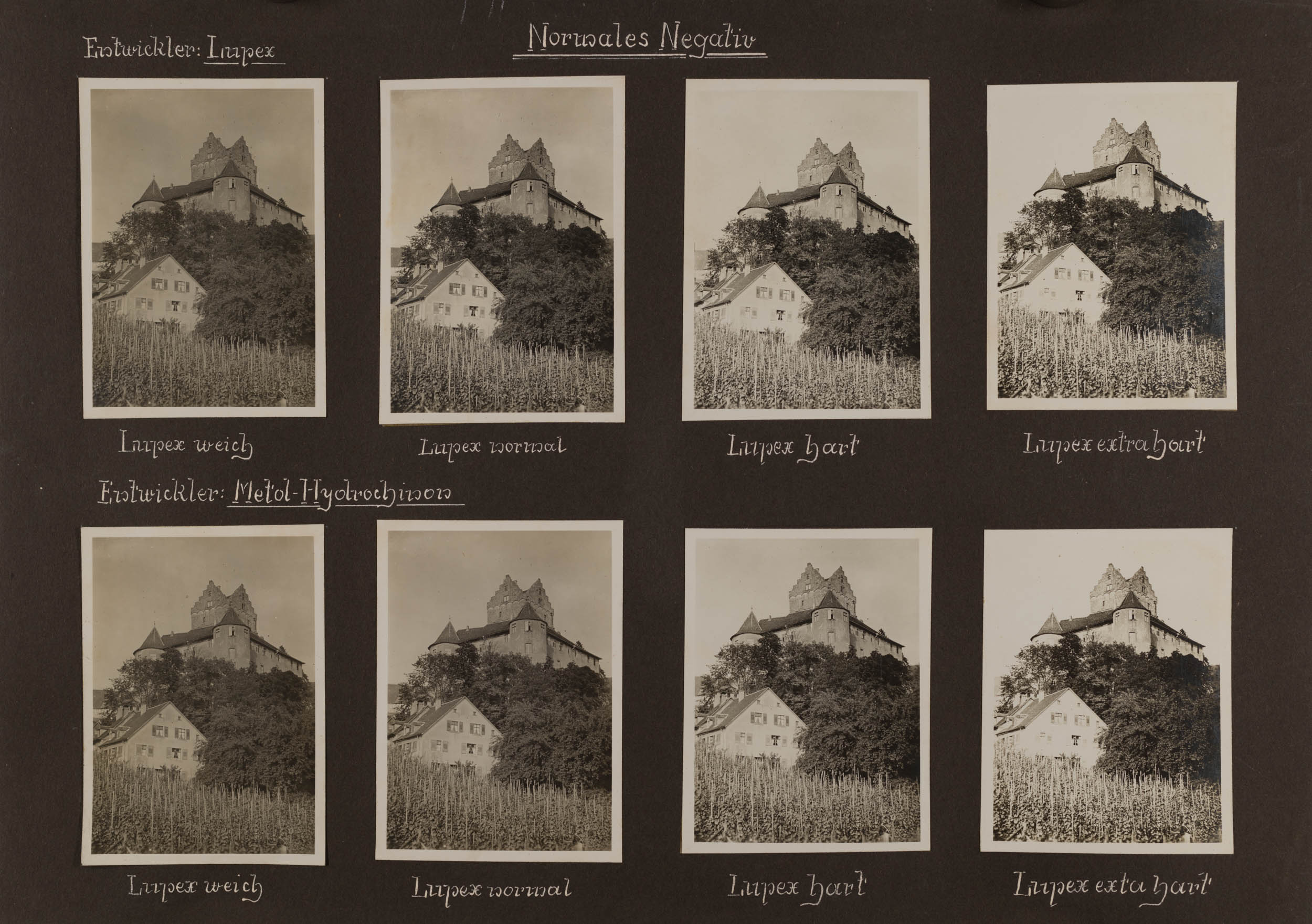 Technische Musterbilder Agfa Fotoschule, Berlin, 1931