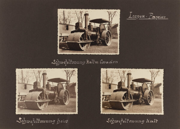 Technische Musterbilder Agfa Fotoschule, Berlin, 1931